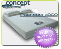 Premium 4000™ Memory Foam Mattress
