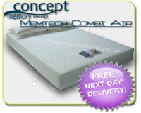 Memtec Combi Air™ Memory Foam & Laytech™ Matress ...Click Here