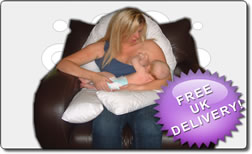 Maternity Breast Feeding and Nursing  Pillow" NEW TO THE UK MARKET"