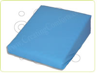 Bedwedge with waterproof vapour pearmable VP zip off cover - Sky Blue