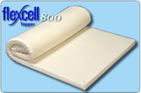 Flexcell 400™ Memory Foam Topper Overlay