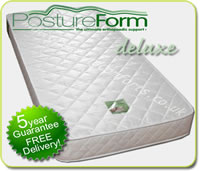 Foam Orthopedic Mattresses - Postureform Deluxe - All Sizes Available!
