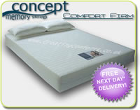 Firm Orthopaedic Foam mattresses - Concept Comfort 
