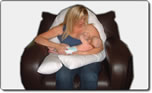 Image of breast feeding pillow.