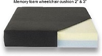 memory (vasco) foam wheelchair cushion image