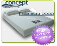 Premium 2000™ Memory Foam Mattress