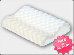  Memory Foam Contour Pillow "Egg Crate" Design For Extre Airflow