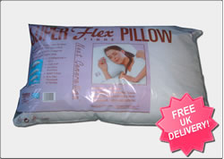 Super Flex "Spiral Coil" Fibre Filled Pillow (48cmx73cm)