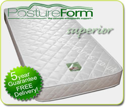 Orthopedic Foam Mattresses - Postureform Superior 18cm 