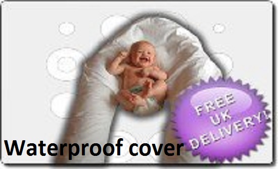 Breast feeding/Nursing Waterproof V Pillow Cover Only 