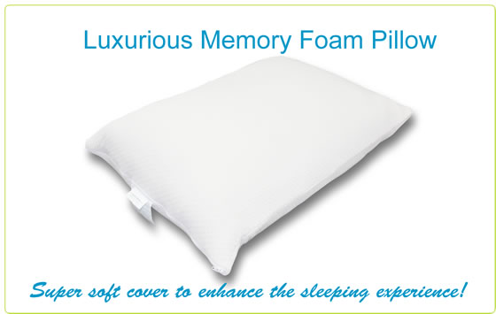 Luxury Memory foam Neck support pillow
